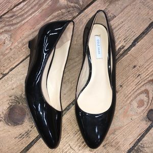 Cole Haan Patent Leather Wedges